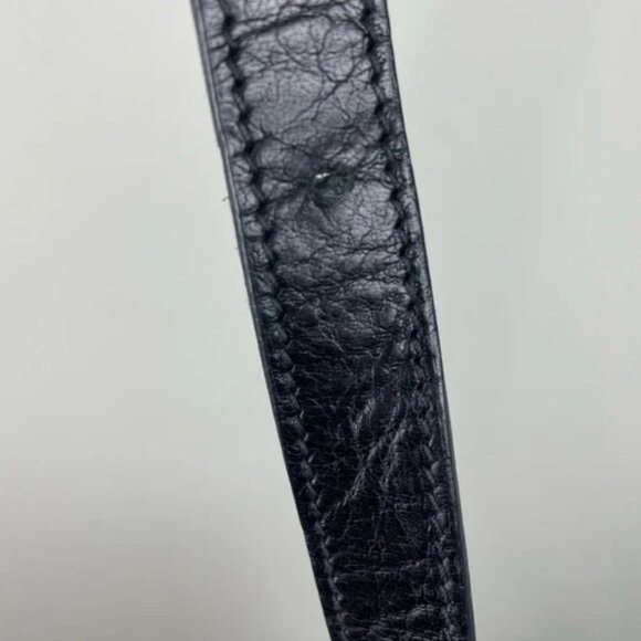 Mulberry Alexa Black Leather Oversized Satchel Purse - Picture 8 of 16